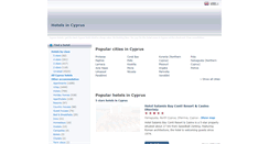 Desktop Screenshot of cyprushotel.net
