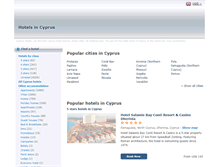 Tablet Screenshot of cyprushotel.net